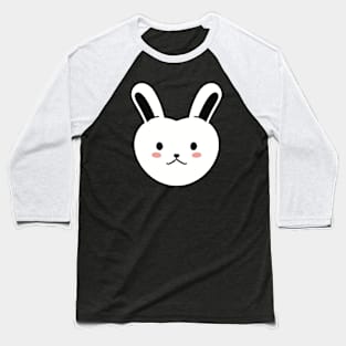 Bunny face Baseball T-Shirt